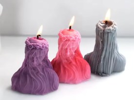 Molde silicona mujer con velo y flores